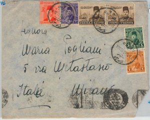 62523 - EEGYPT - POSTAL HISTORY - COVER to ITALY 1946-