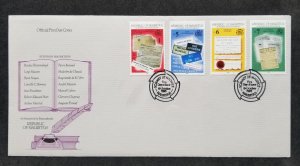 *FREE SHP Mauritius 5th Francophone Summit 1993 Document Newspaper (FDC)