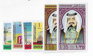 Qatar Sc #423-428  set of 6 OG VF