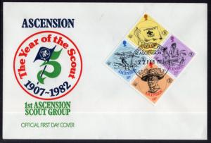 Ascension 304a Boy Scouts U/A FDC