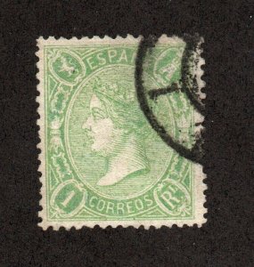 Spain - Sc# 78 Used  / no cert but Signed Richter         -         Lot 0522221