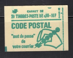 France #1495a (1976 80c booklet of 10) VFMNH  Yvert #1893C1 CV €46,00