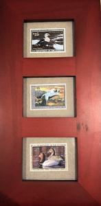 RW58 - RW66 Duck Stamps Mint in Frames