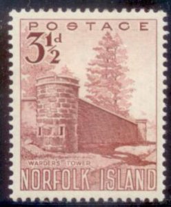 Norfolk Island 1953 SC# 13 MLH-OG E34