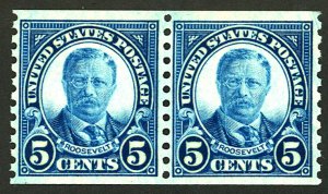 U.S. #602 MINT PAIR OG NH