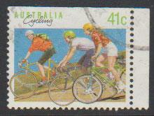 Australia SG 1180a  FU - from booklet top right  imperf -...