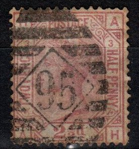 Great Britain #67 Plate 3  F-VF Used  CV $125.00 (SU8612)