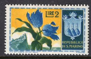 San Marino 337 Flowers MNH VF