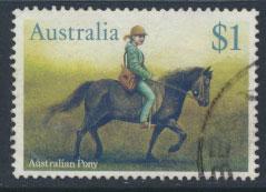 SG 1013 SC# 987  Used  - Australian Horses