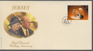 Jersey 2007,  Diamond Wedding on FDC