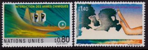 UN Geneva 205-206 MNH (1970)