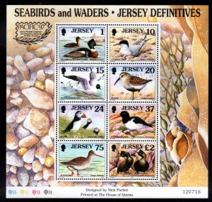 Jersey Scott 785b MNH** Seabirds souvenir sheet PACIFIC 97 Philatelic Exhibition