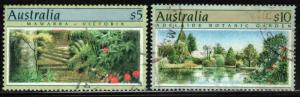 Australia # 1133, 1134 ~ Used