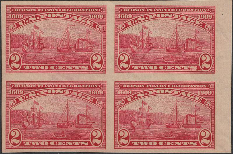 U.S. 373 VF NH Blk/4 (21919a) 