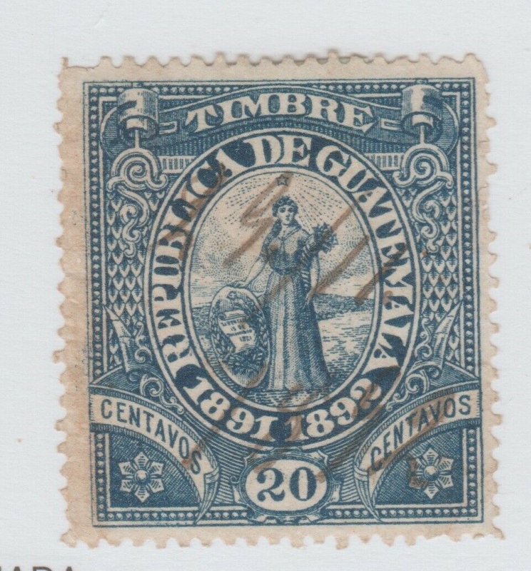 Guatemala revenue Cinderella stamp 9-13-22