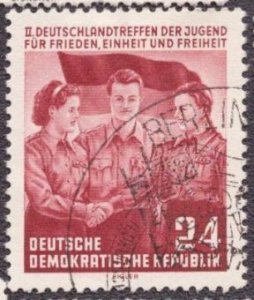 Germany DDR  - 211 1954 Used