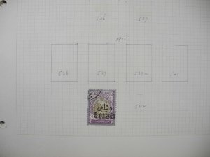 PERSIA, Excellent Stamp Collection hinged on pages