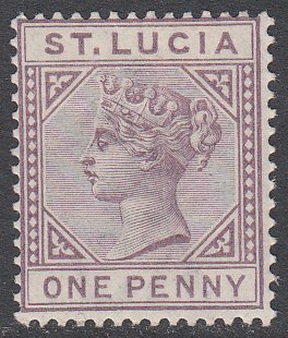 St. Lucia 29 MH CV $7.00