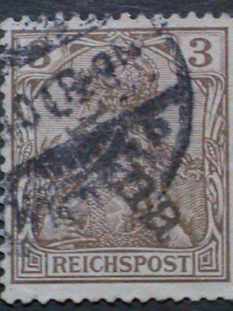 ​GERMANY-1898  BPP ERROR- OFFICE IN CHINA  USED VF 125 YEA
