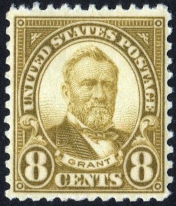 SC#640 8¢ Grant (1927) MLH