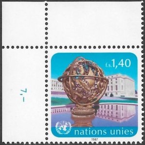 United Nations UN Geneva 1987 - Scott # 153 Mint NH Ships Free With Another Item