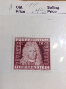 Liechtenstein  #  172  MH