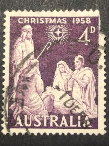 Australia Christmas postage, stamp mix good perf. Nice colour used stamp hs:3