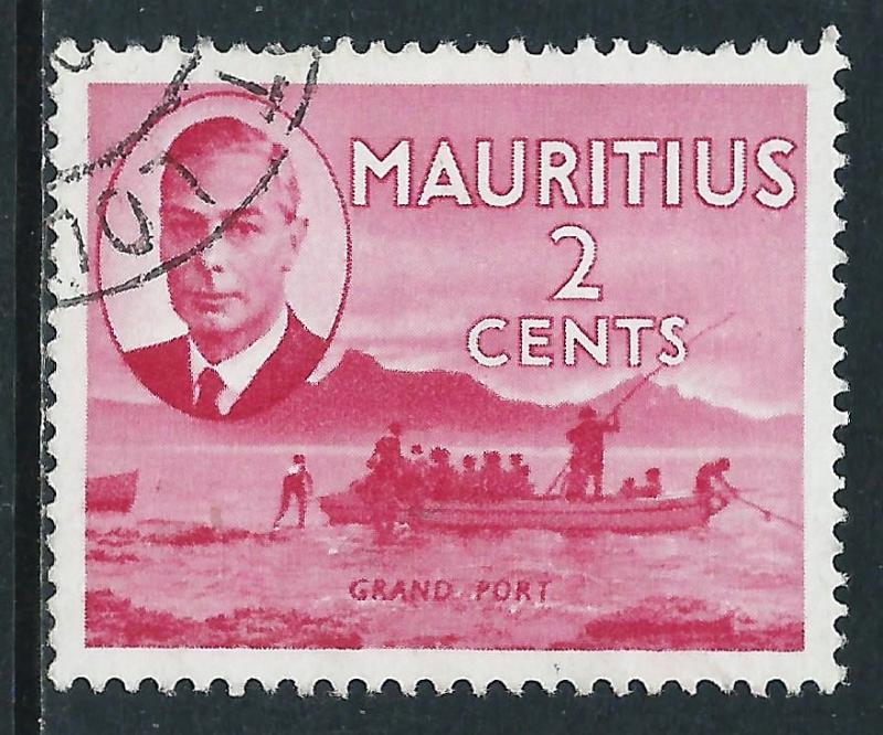 Mauritius, Sc #236, 2c Used