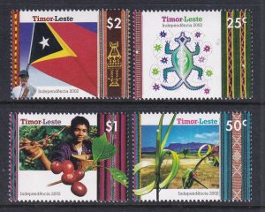 Timor 352-355 MNH VF