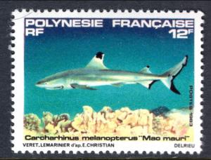 French Polynesia 375 Shark MNH VF