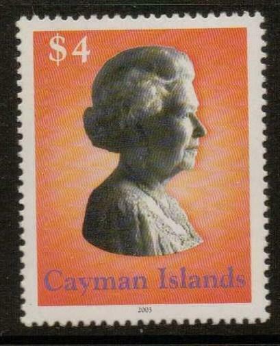 CAYMAN ISLANDS SG1014 2003 $4 QUEEN ELIZABETH II MNH