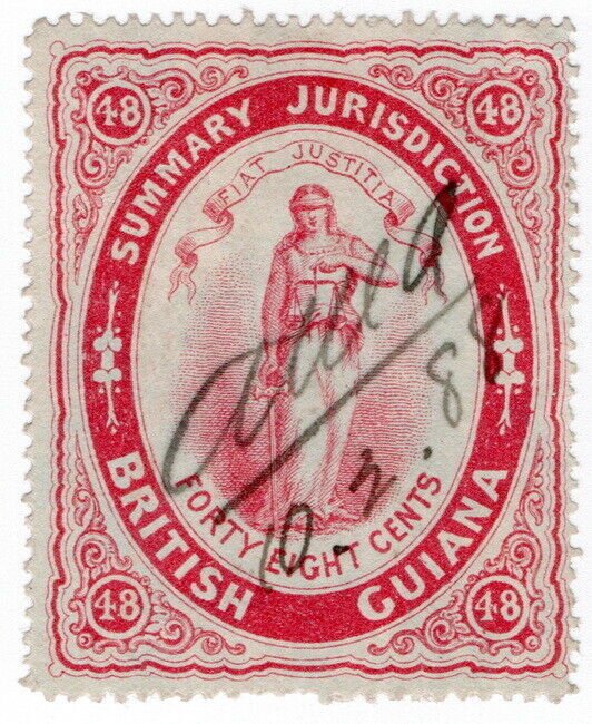 (I.B) British Guiana Revenue : Summary Jurisdiction 48c (1883)