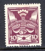 Czechoslovakia #86   VF  Unused   CV $3.00   ....   1610736
