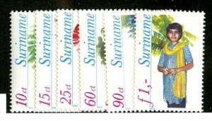 1980 Surinam Sc #541-46 MNH** cv.$3.70  ( 1797 WX )