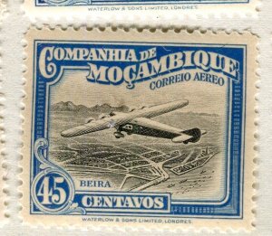 MOCAMBIQUE COMPANY; 1935 early Airmail Planes issue Mint hinged 45c. value