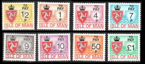 Great Britain - Isle of Man  #J9-16  Mint NH CV $5.55