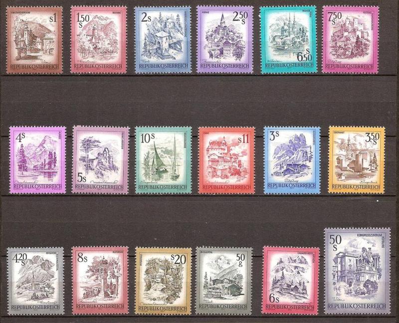 Austria - Castles  - MNH - R0064