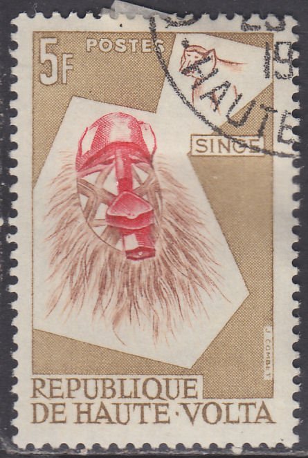 Burkina Faso 77 Monkey Mask 1960