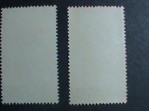 ​SUDAN 1962 SC# 144-5-ARAB LEAGUE WEEK -BUILDING IN CAIRO-MNH VERY FINE