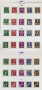 MOMEN: US STAMPS  1940 MINT OG NH COLLECTION LOT #13064