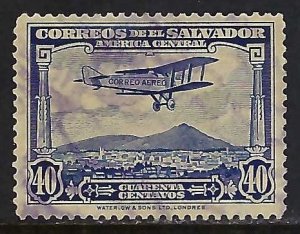 El Salvador C14 VFU AIRPLANE Z4-146-9