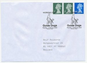 Cover / Postmark GB / UK 2008 Guide dog - Working dogs