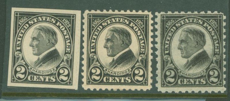 United States #610-612 Unused Multiple