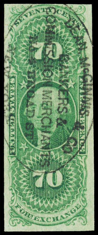 U.S. REV. FIRST ISSUE R65a  Used (ID # 103416) 