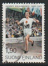 1989 Finland - Sc 806 - used VF - 1 single - 5000 meter race