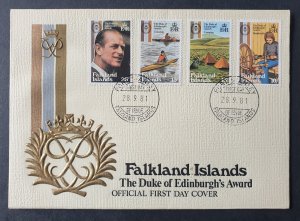 Falkland Islands The Duke Of Edinburgh's Award 1981