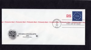 U614 Philatelic Mail Stars Envelope, FDC ArtCraft/PCS