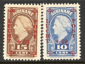 Suriname # CB2-3, Mint Hinge.