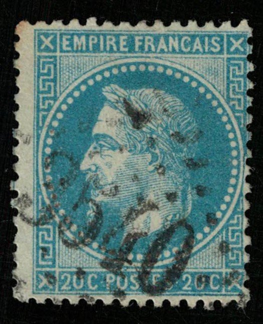 France, 1863-1870, Emperor Napoléon III, MC #28a, CV $ 235 (Т-8012)