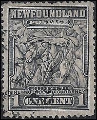 NEWFOUNDLAND #253 USED (1)